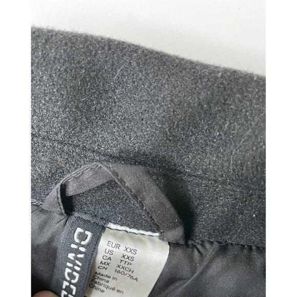 H&M Women’s Baseball Varsity jacket - Black/Brown Oversized XS/S - Picture 4 of 10